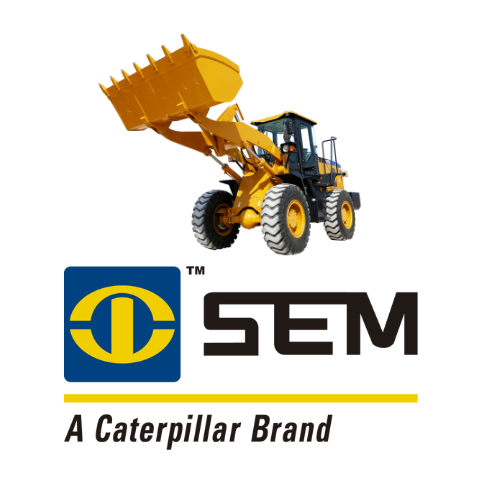 SEM Una Marca Caterpillar logo