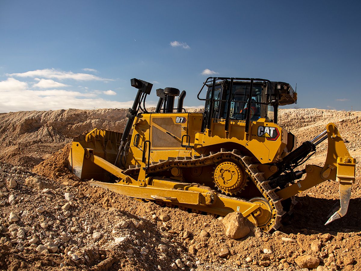 Mando alto del Tractor Topador D7