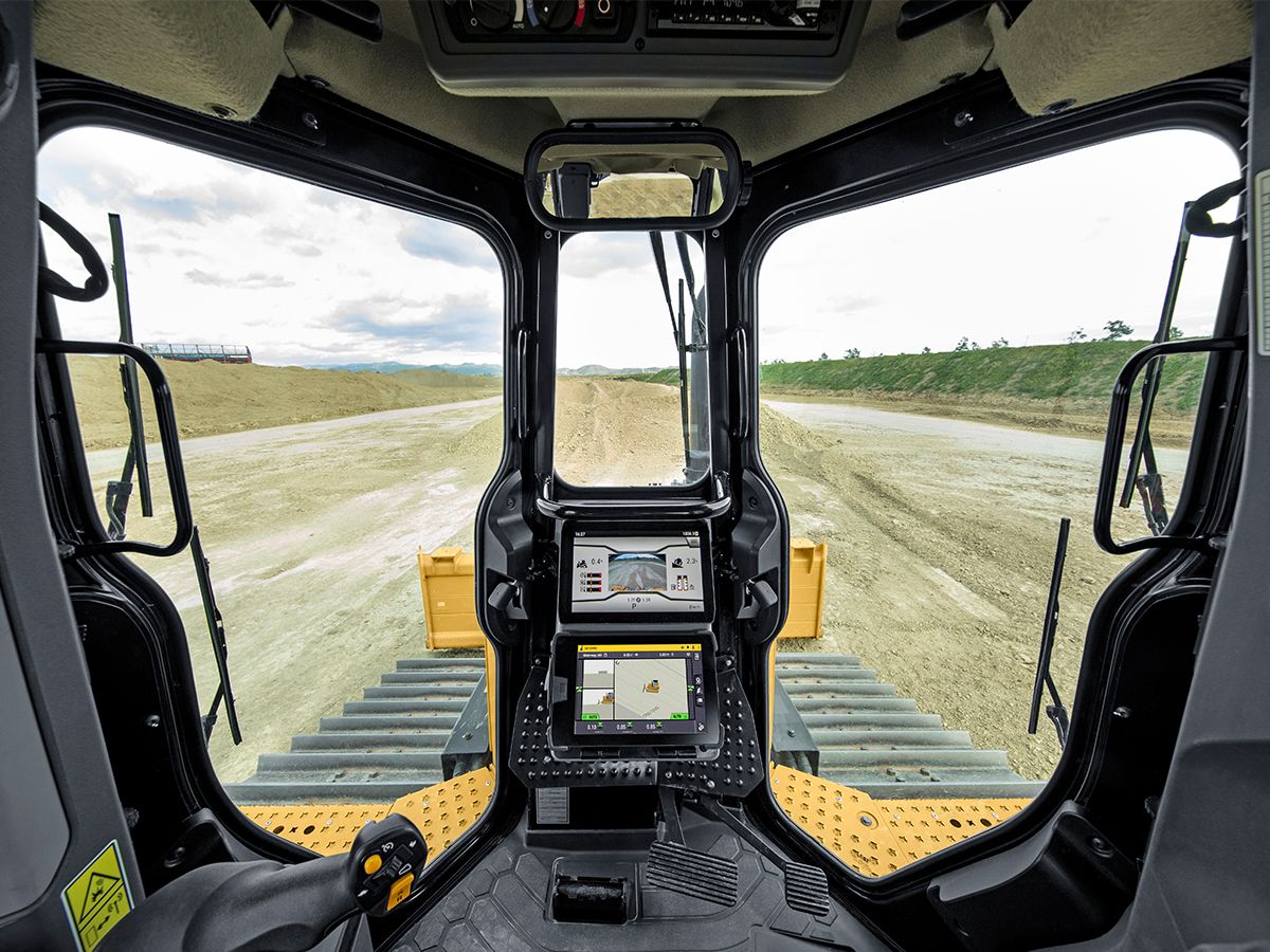 Cabina espaciosa del Tractor Topador D5